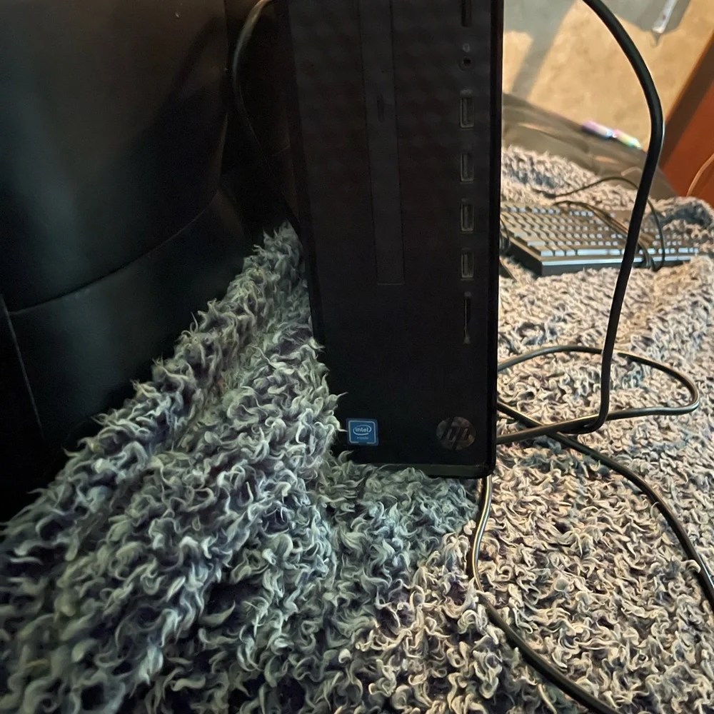Hp slim desktop computer, key board , mouse